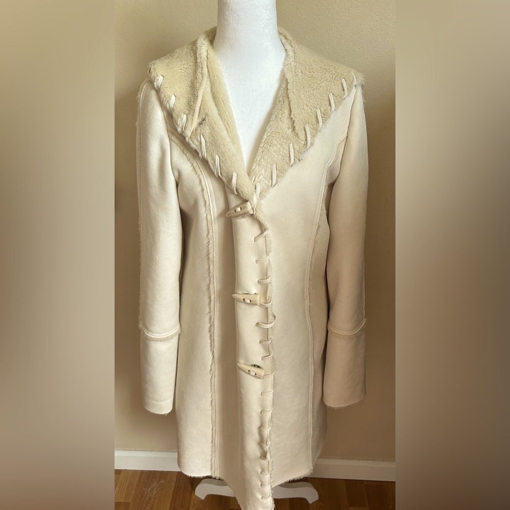 Coldwater Creek Faux Fur Winter Coat
